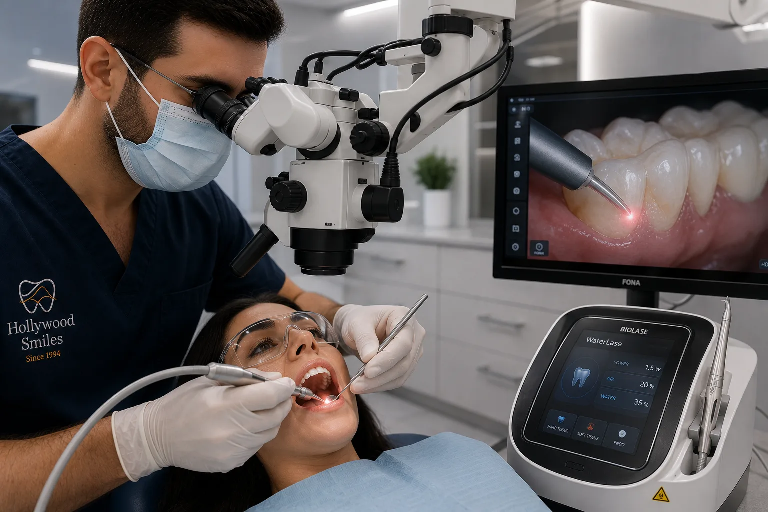 Dental microscope & laser