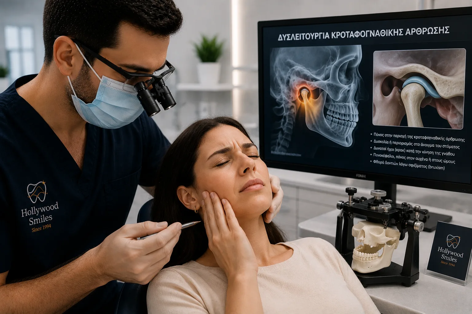 Temporomandibular joint dysfunction